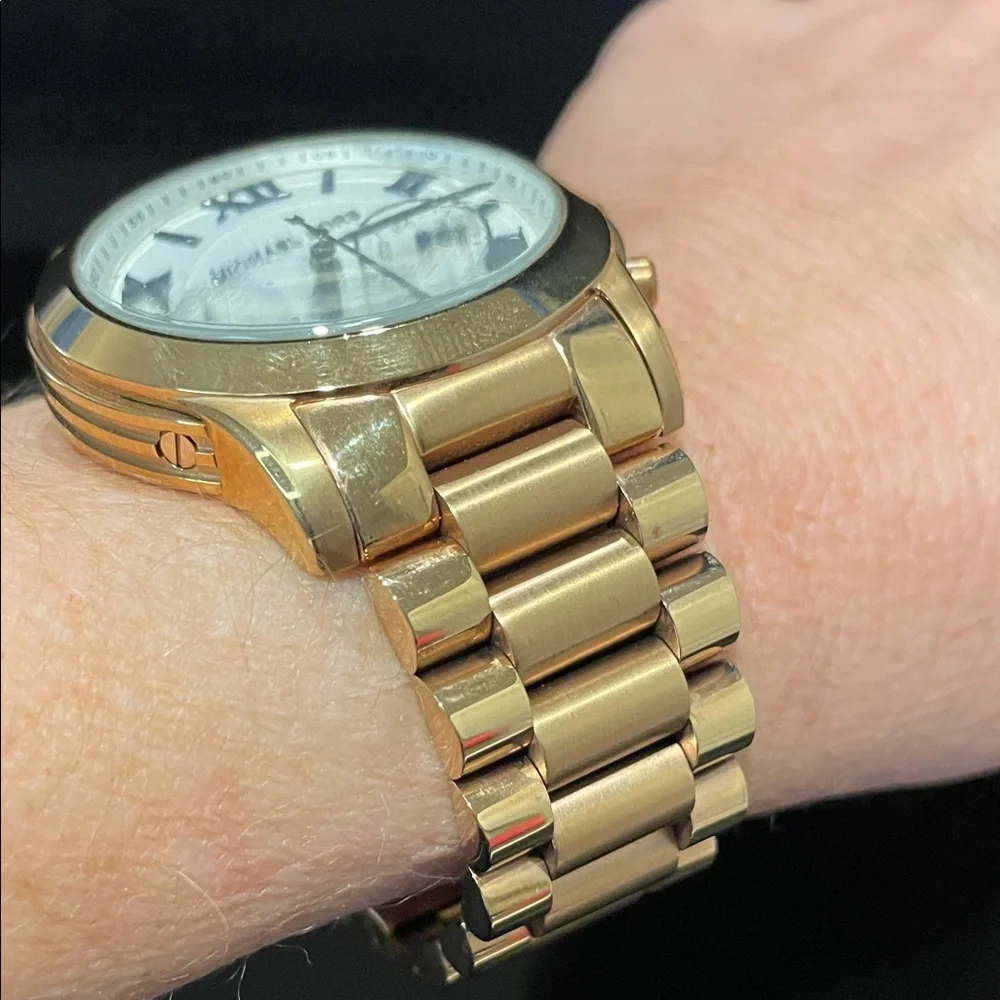 Michael Kors Chronograph Goldtone Women's Watch